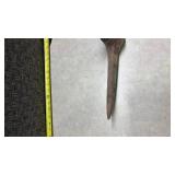 Forged Iron Pickaxe with Wooden Handle