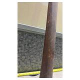 Forged Iron Pickaxe with Wooden Handle