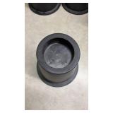 Set of 4 Black Furniture Risers