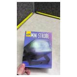 Mini Strobe Light With Variable Speed Flash And Mounting Bracket / Tilt Stand