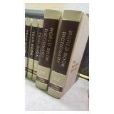 1973 World Book Encyclopedia Set A thru Z with Year Books 1979-1984 and Dictionaries
