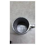 Pewter Tankard Set with Alphabet Design