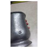 Pewter Tankard Set with Alphabet Design