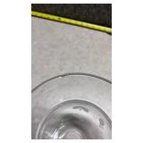 Clear Glass Vase Collection with Mixed Patterns