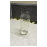 Clear Glass Vase Collection with Mixed Patterns