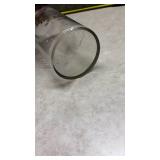 Clear Glass Vase Collection with Mixed Patterns