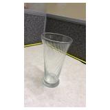 Clear Glass Vase Collection with Mixed Patterns