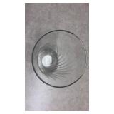 Clear Glass Vase Collection with Mixed Patterns