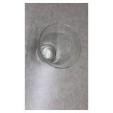 Clear Glass Vase Collection with Mixed Patterns