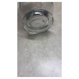 Clear Glass Vase Collection with Mixed Patterns