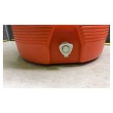 Rubbermaid Gott Orange Water Cooler