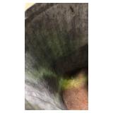 Galvanized Metal Trash Can with Side Handles