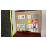 2 Burgundy Match Cover Collection Album