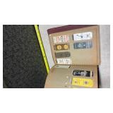 2 Burgundy Match Cover Collection Album