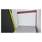 2 Burgundy Match Cover Collection Album