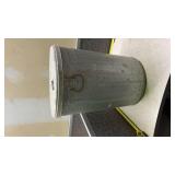 Large Metal Industrial Trash Can