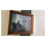 Framed Footprints in the Sand Poem Wall Art