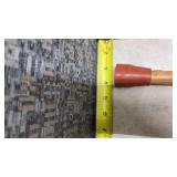 Wooden Walking Cane with Red Tip