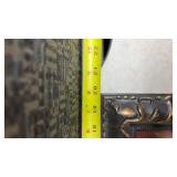 Decorative Framed Red Floral Art Print