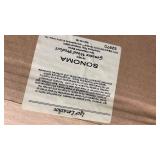 White Tulips Art Print in Ornate Frame