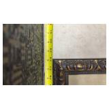 White Tulips Art Print in Ornate Frame