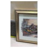 Framed Asian Landscape Art Print