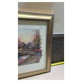 Framed Asian Landscape Art Print