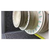 Poppy trail by Metlox Dinnerware Set