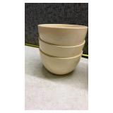 Pier 1 Imports White Ceramic Bowls Set
