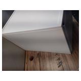 Modern Tall Narrow Drawer with Caster Wheel with Lock White 1pc - Brightroom