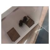 Modern Tall Narrow Drawer with Caster Wheel with Lock White 1pc - Brightroom