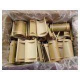 Rectangle Natural Bamboo Small Canoe - 4  x 2  x 1  - 100 count box - Retail: $69