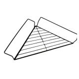 4 Tier Shower Corner Pole (Missing Pieces)