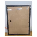 Lorell Wide Frame 18  x 24  Frame Size - Rectangle - Horizontal  Vertical - 1 Each - Wood - Black (See Details)