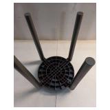 Recycled Plastic Accent Side Table Black - Room Essentials