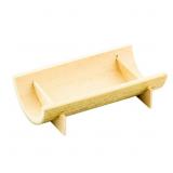 Rectangle Natural Bamboo Small Canoe (For sushi servings!) - 4" x 2" x 1" - 100 count box - Retail: $77