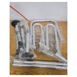 Drive Medical Splash Defense Senior Shower Transfer Bench with Curtain Guard - Retail: $149