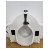 Bath SafetyRaised Toilet Seat Product Description: Elev.Toilet Seat w/ RemArms,RTL,1 EA