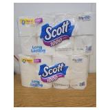 Scott 1000 Sheets Per Roll Toilet Paper  Bath Tissue  8 count, 4 Packs