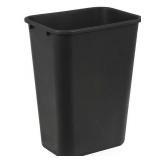 Amazon Basics Trash Can, Rectangular Commercial Office Wastebasket Set of 2