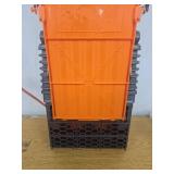 Hot Wheels - Super 6-Lane Raceway Track Set - Orange  - Retail: $133