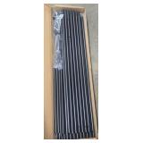 4 Panel Room Divider 6.8FT Steel Frame Screen Folding Privacy Divider Freestand