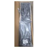 4 Panel Room Divider 6.8FT Steel Frame Screen Folding Privacy Divider Freestand