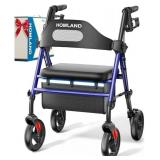 HOMLAND Foldable Rollator Walkers with Seat for Seniors, 8