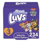 Luvs Diapers Size 3 234 Count