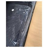 HJ Dresser TV Stand, Entertainment Center with Fabric Drawers, Media Console Table with Open Shelves for TV - Retail: $50