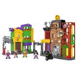 Fisher-Price Imaginext DC Super Friends Batman Toy, Crime Alley Playset with Figures & Accessories for Preschool Kids Ages 3+ Years (Amazon Exclusive) (Missing Figures) - Retail: $74
