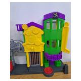 Fisher-Price Imaginext DC Super Friends Batman Toy, Crime Alley Playset with Figures & Accessories for Preschool Kids Ages 3+ Years (Amazon Exclusive) (Missing Figures) - Retail: $74