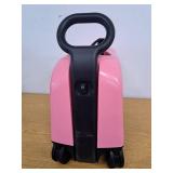 Radio Flyer 3-in-1 Happy Traveler Ice Cream Truck Toddler Carry-On, 17" Ride-On & Storage Suitcase, Compact Kids Travel Toy, Ages 2 to 5