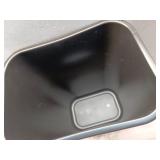 Rubbermaid 10.25 Gallon Plastic Office Trash Can  Black